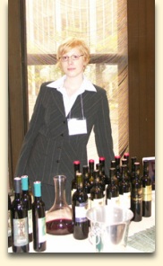 Wine presentation at the Domaine Select Grand Portfolio Tasting in the Four Seasons
    Restaurant, New York