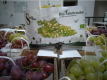 A paper bag filled with organig table-grapes from the Sonnenmulde Estate Winery