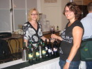 Tasting at our table at the VieVinum 2008