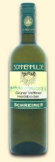 A bottle of Grüner Veltliner