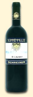 A bottle of St. Laurent.