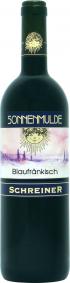 A bottle of Blaufränkisch semi-dry